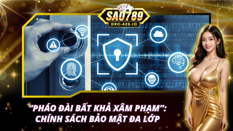 Bảo mật đa lớp với hệ thống tiên tiến nhất tại SAO789